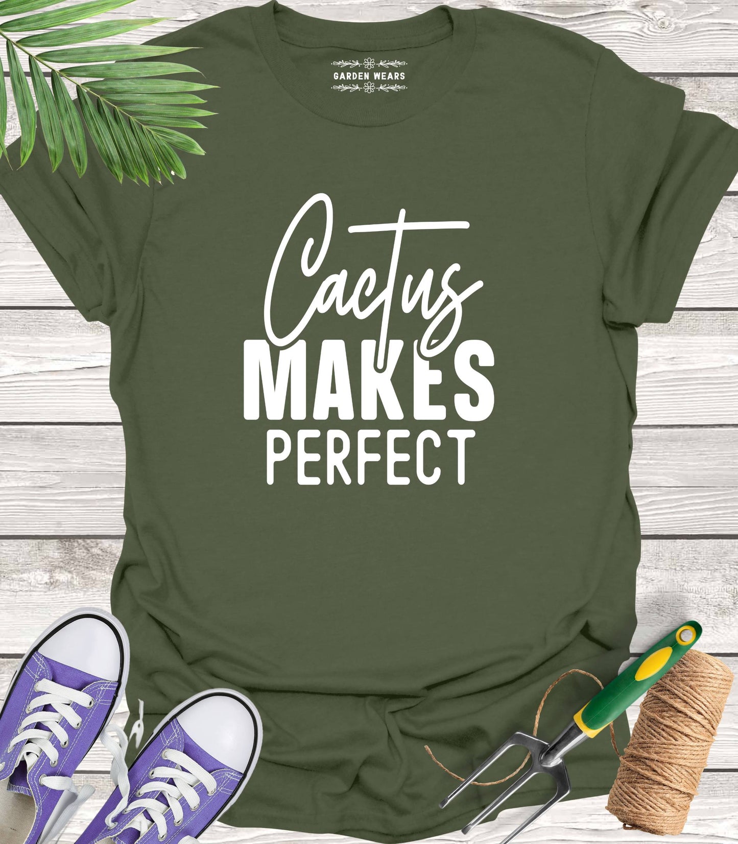 Unisex 100% Cotton T-shirt, Cactus Makes Perfect