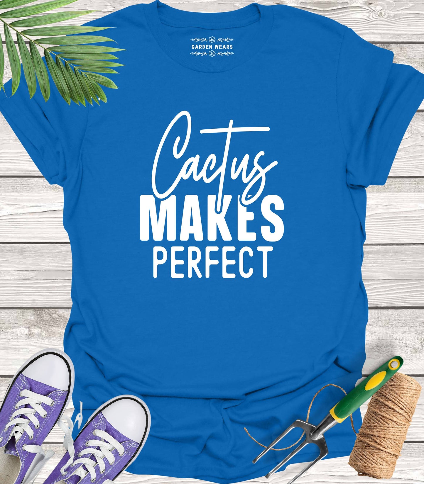 Unisex 100% Cotton T-shirt, Cactus Makes Perfect