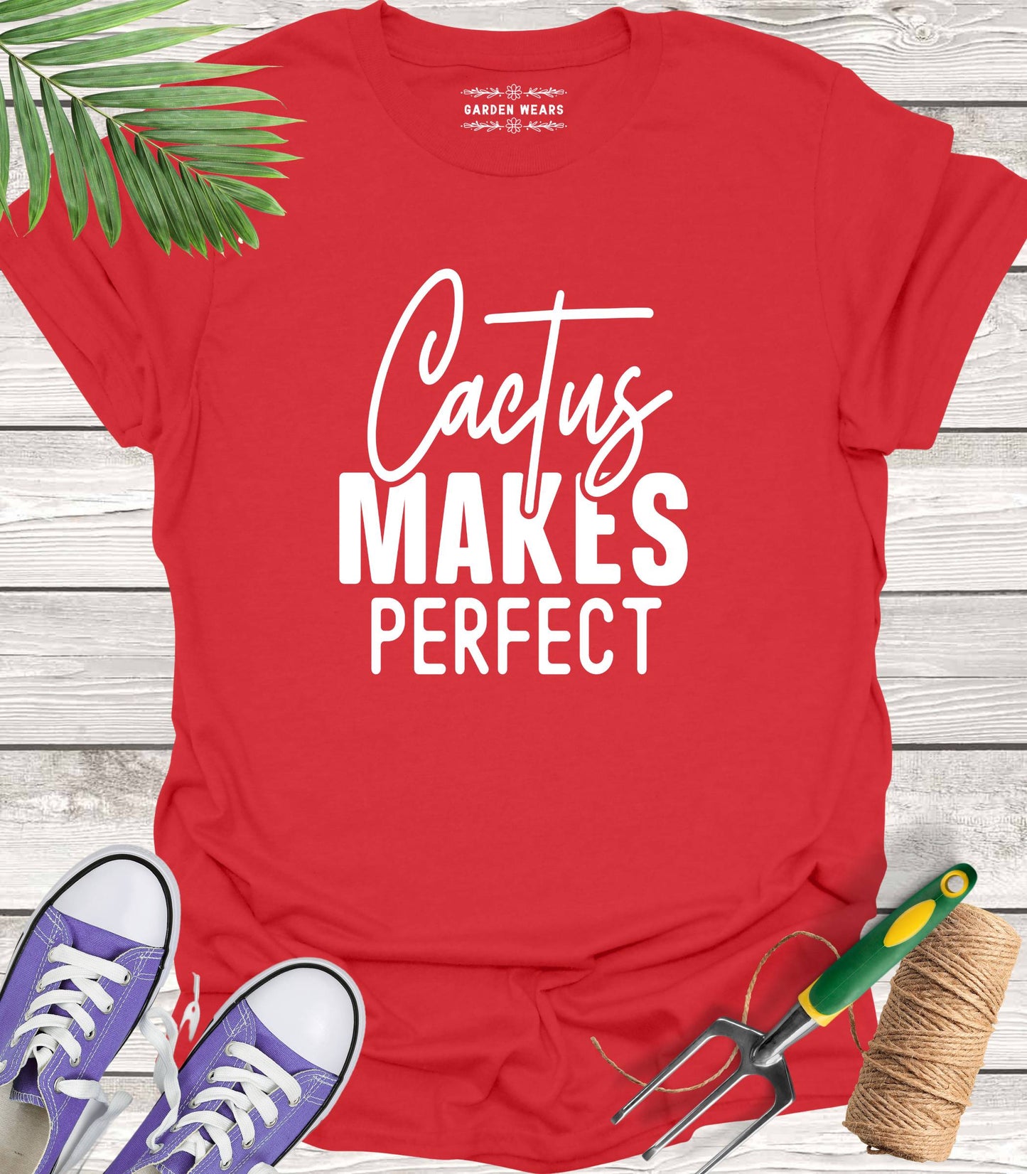 Unisex 100% Cotton T-shirt, Cactus Makes Perfect