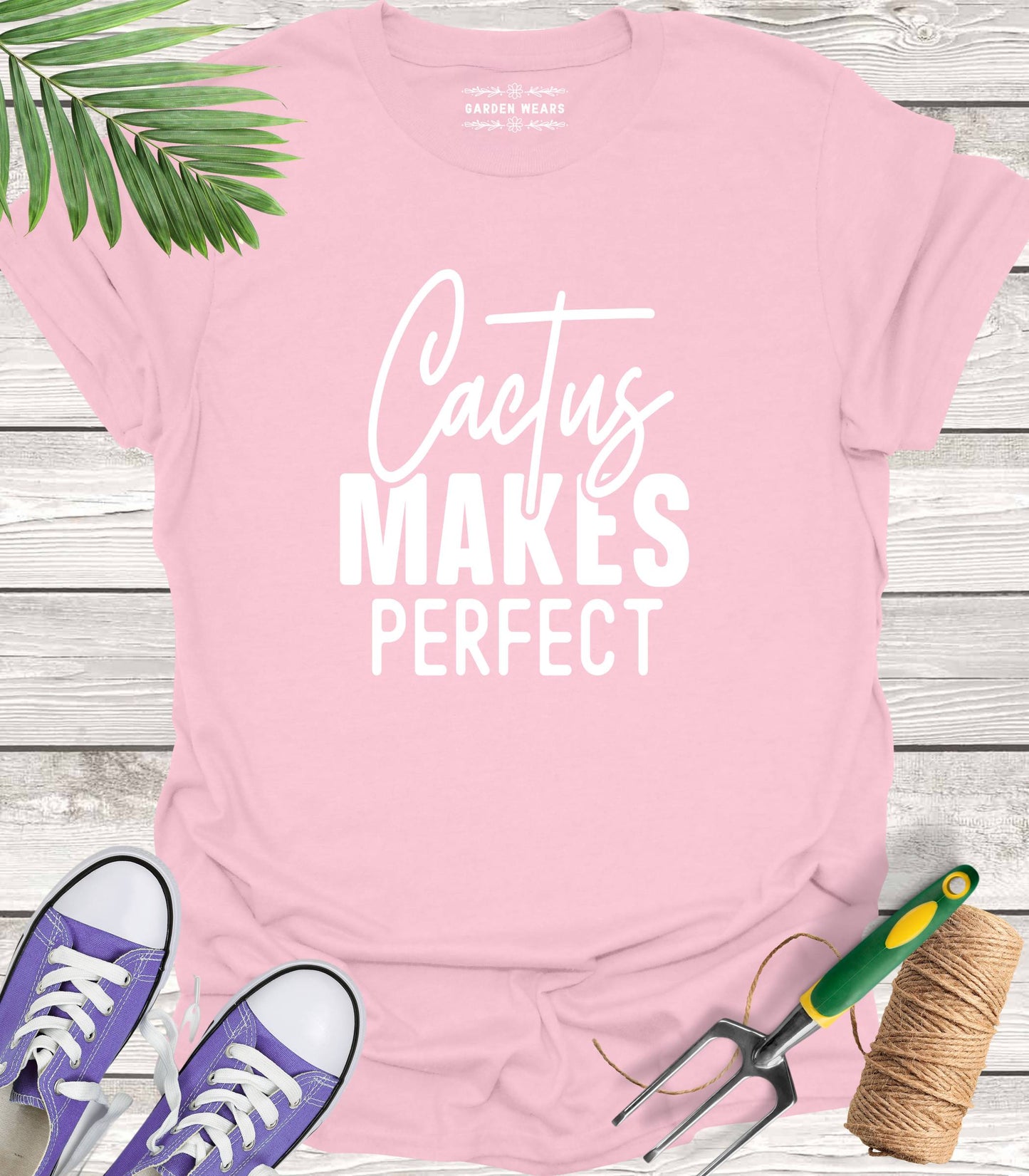Unisex 100% Cotton T-shirt, Cactus Makes Perfect