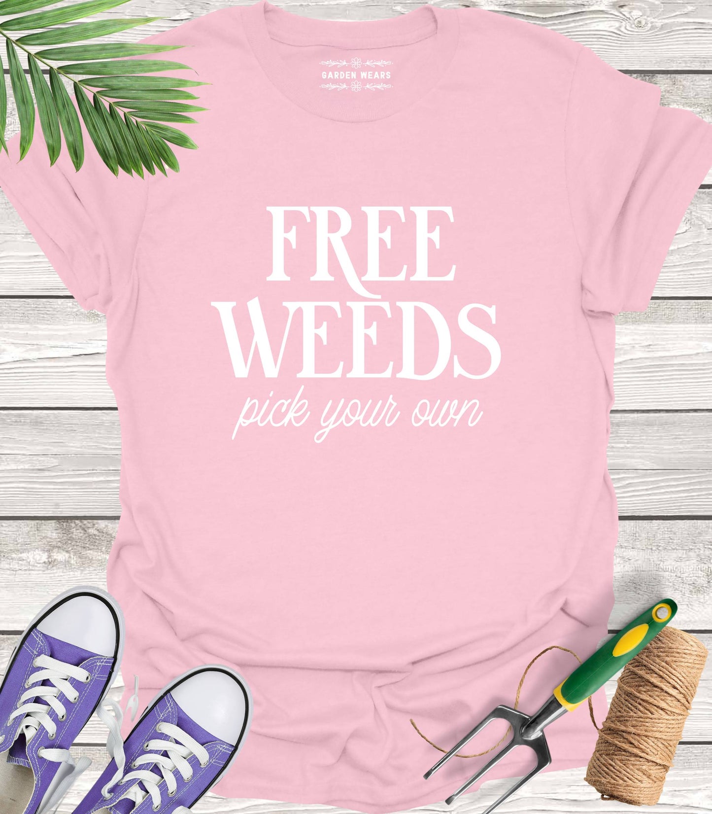 Unisex 100% Cotton T-shirt, Free Weeds, Pick Your Own