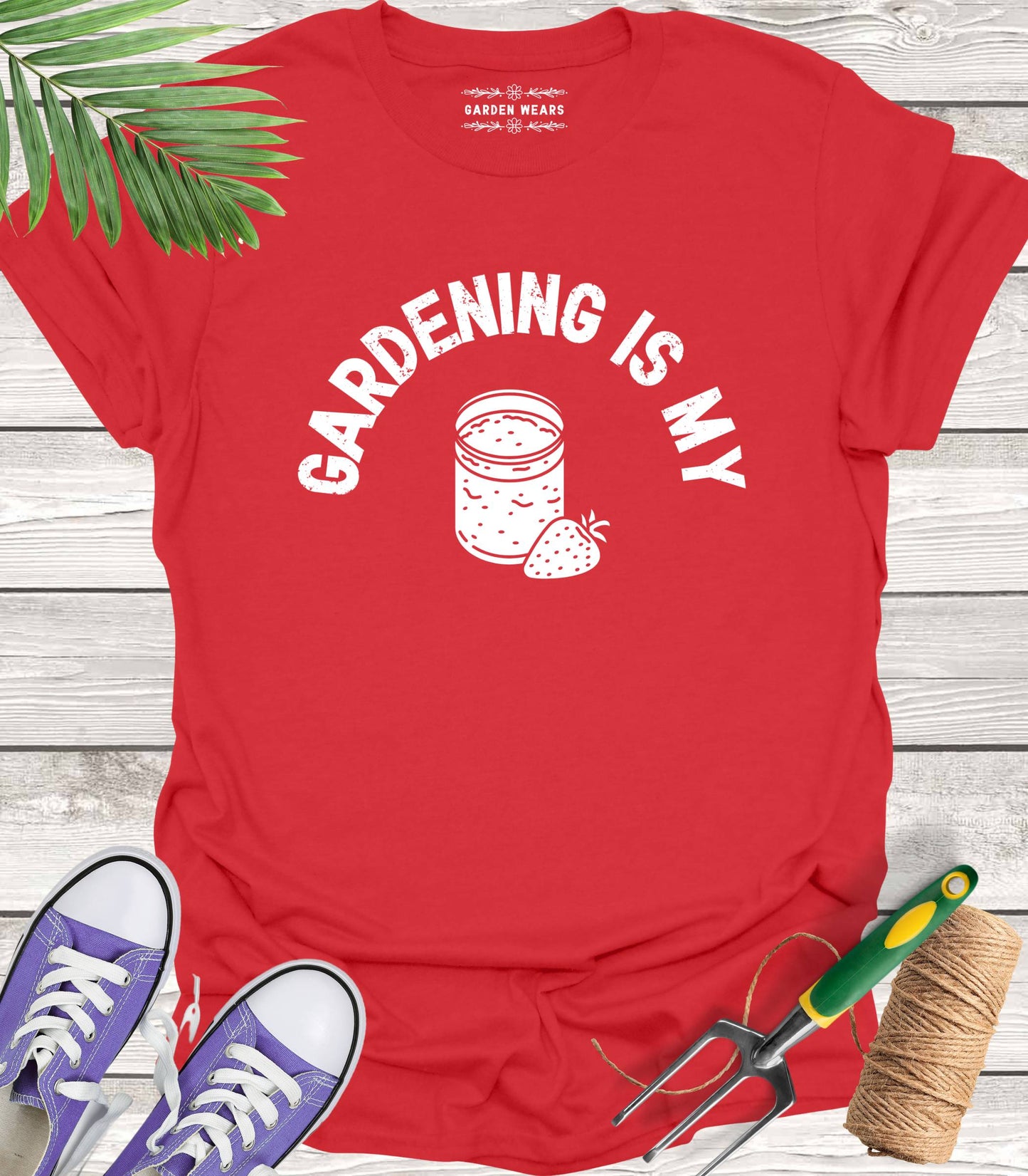 Unisex 100% Cotton T-shirt, Gardening Is My Jam