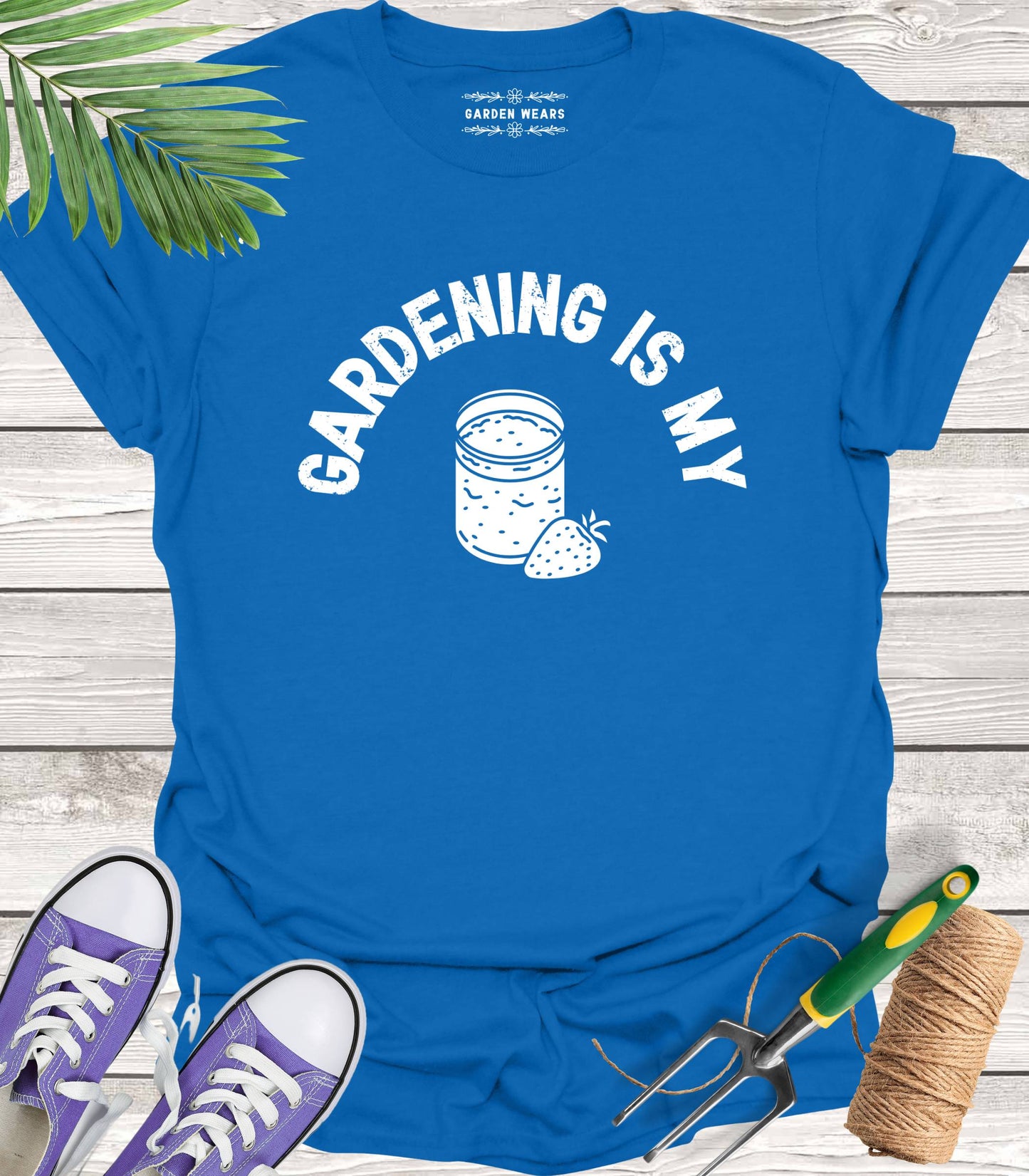 Unisex 100% Cotton T-shirt, Gardening Is My Jam