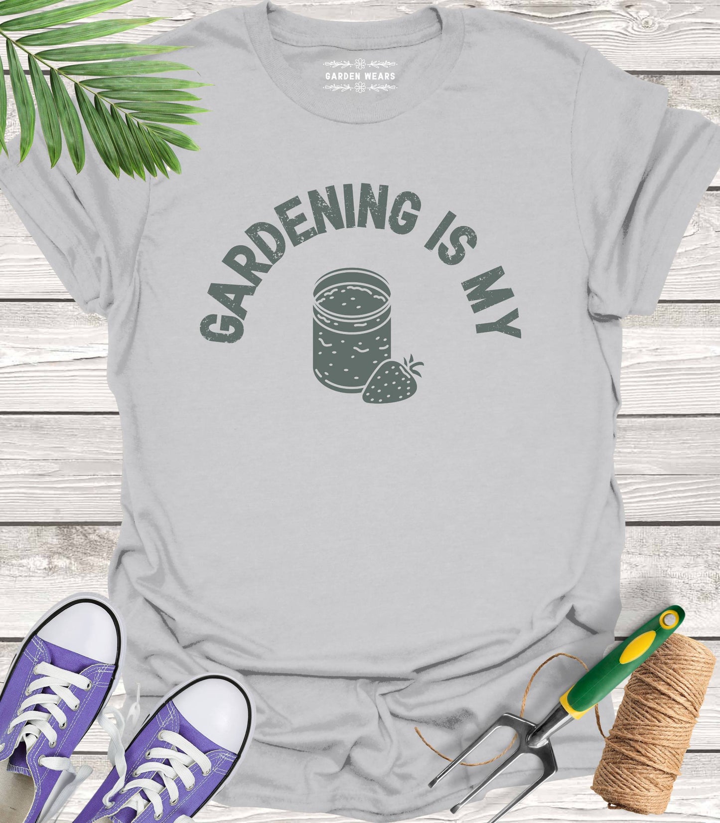 Unisex 100% Cotton T-shirt, Gardening Is My Jam