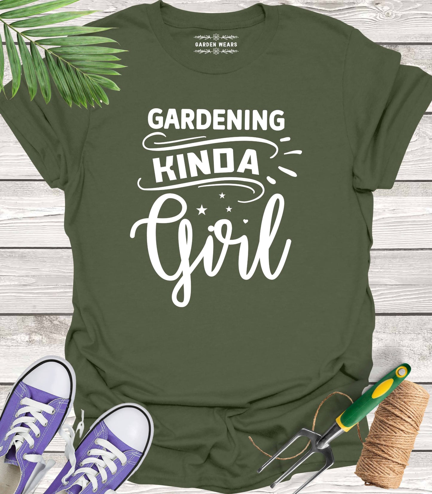 Unisex 100% Cotton T-shirt, Gardening Kinda Girl