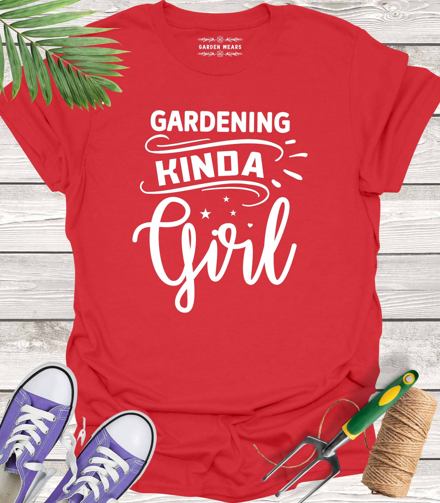 Unisex 100% Cotton T-shirt, Gardening Kinda Girl