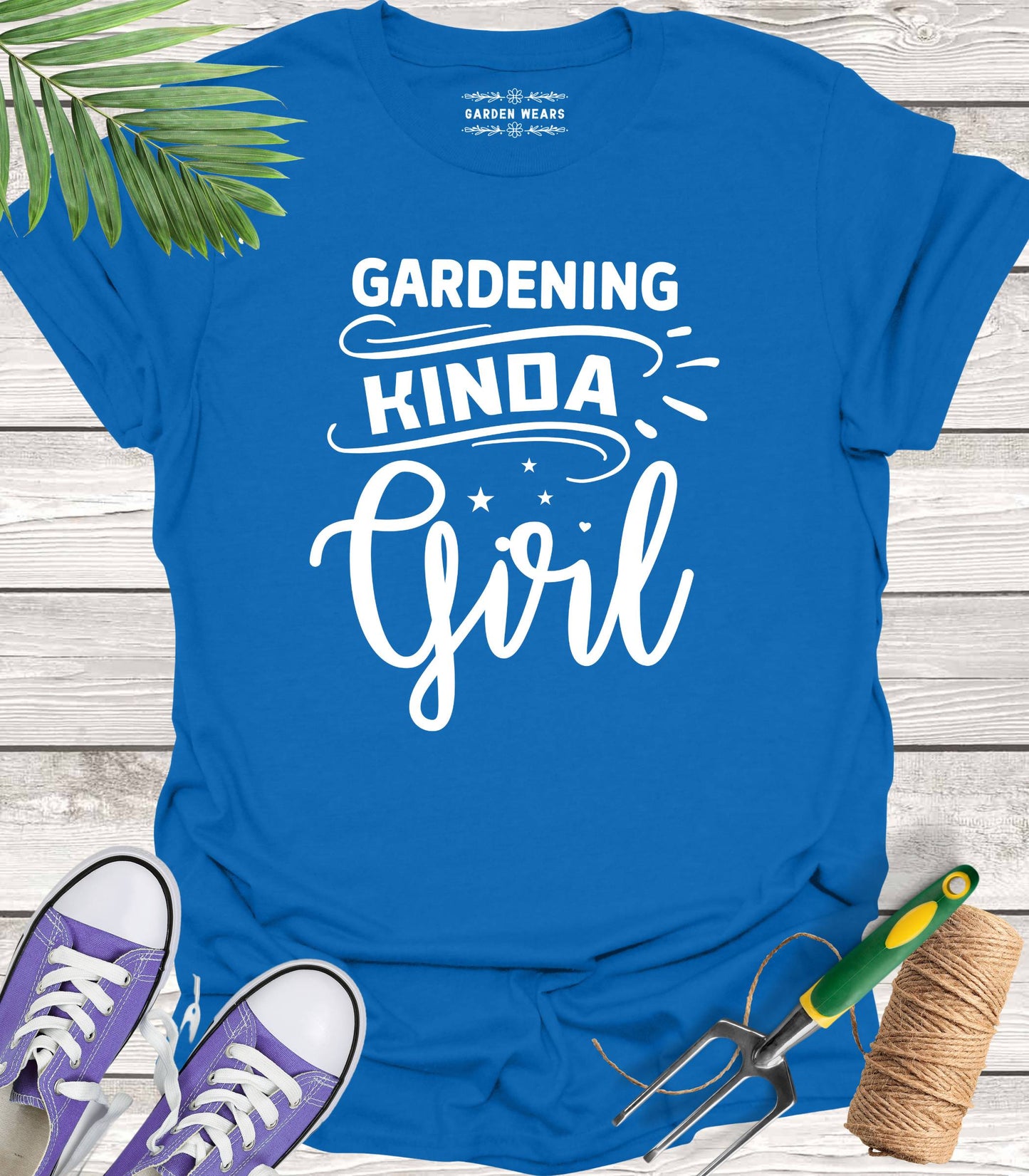 Unisex 100% Cotton T-shirt, Gardening Kinda Girl