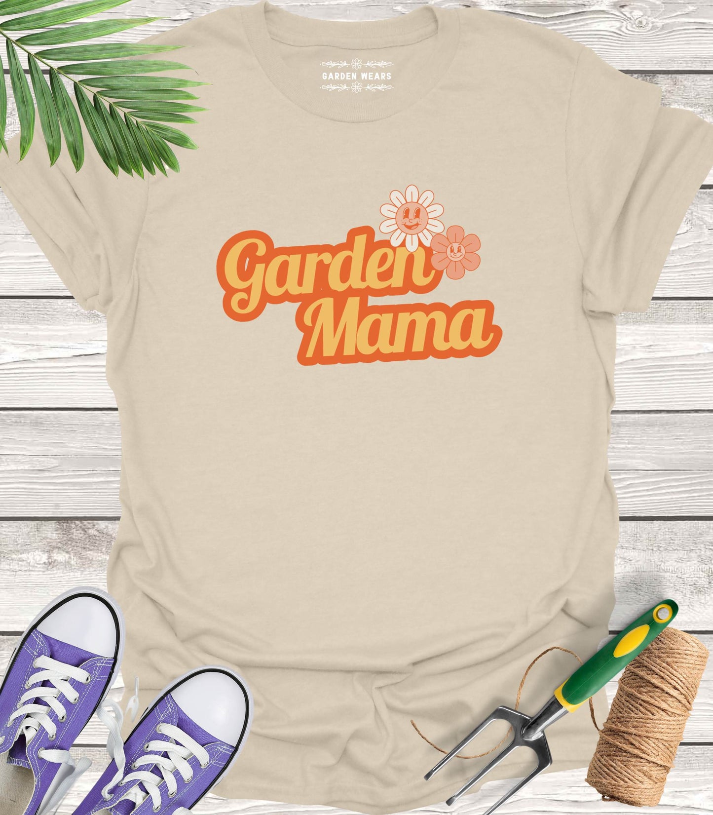 Unisex 100% Cotton T-shirt, Garden Mama