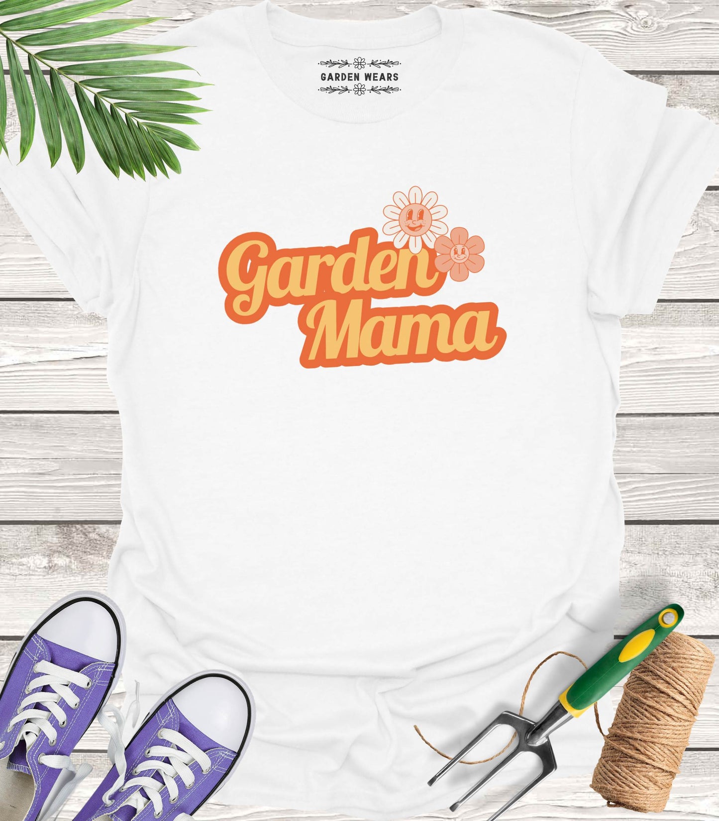 Unisex 100% Cotton T-shirt, Garden Mama