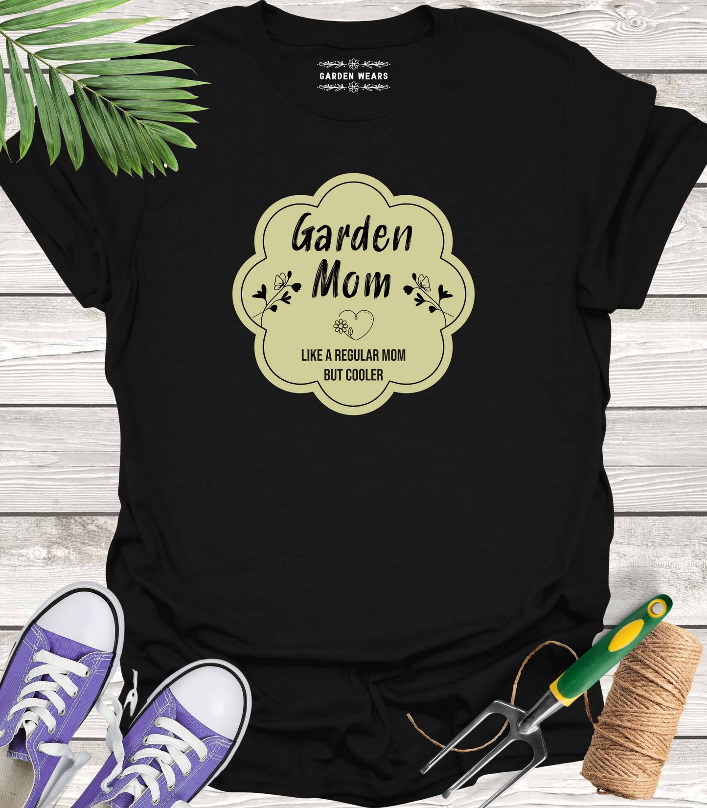 Unisex 100% Cotton T-shirt, Garden Mom