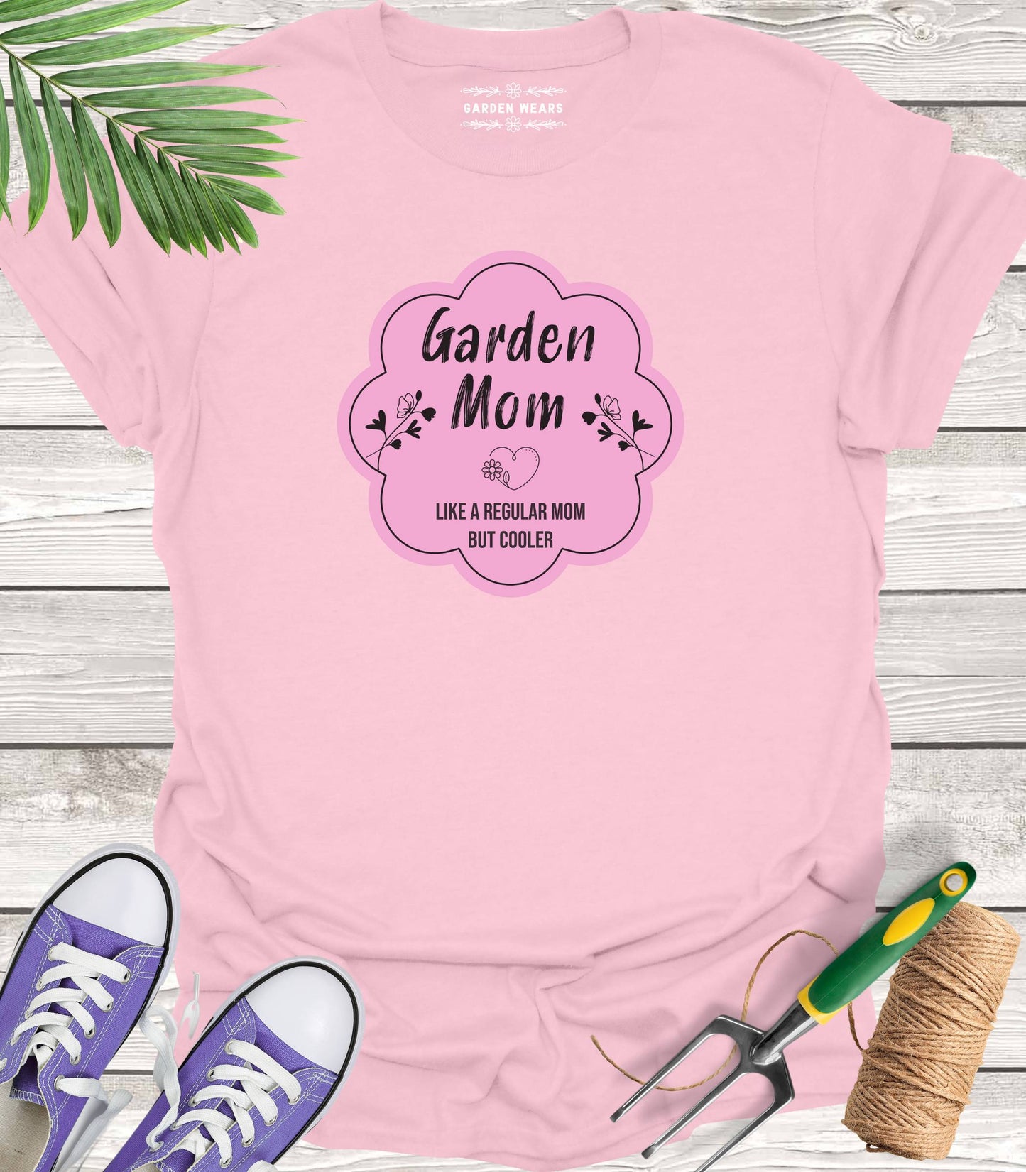 Unisex 100% Cotton T-shirt, Garden Mom