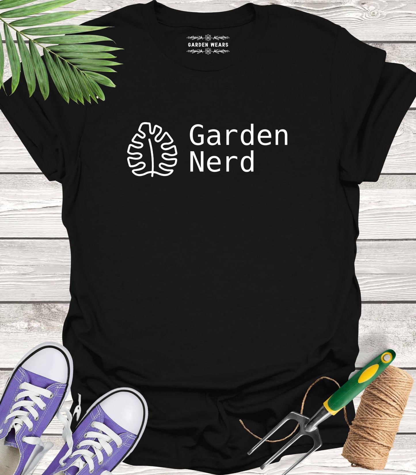 Unisex 100% Cotton T-shirt, Garden Nerd