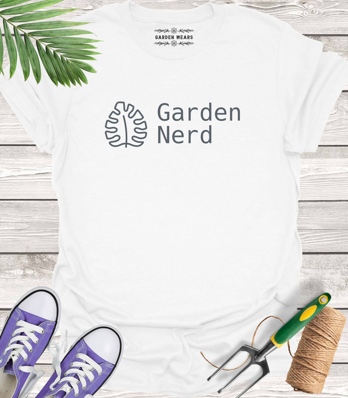 Unisex 100% Cotton T-shirt, Garden Nerd