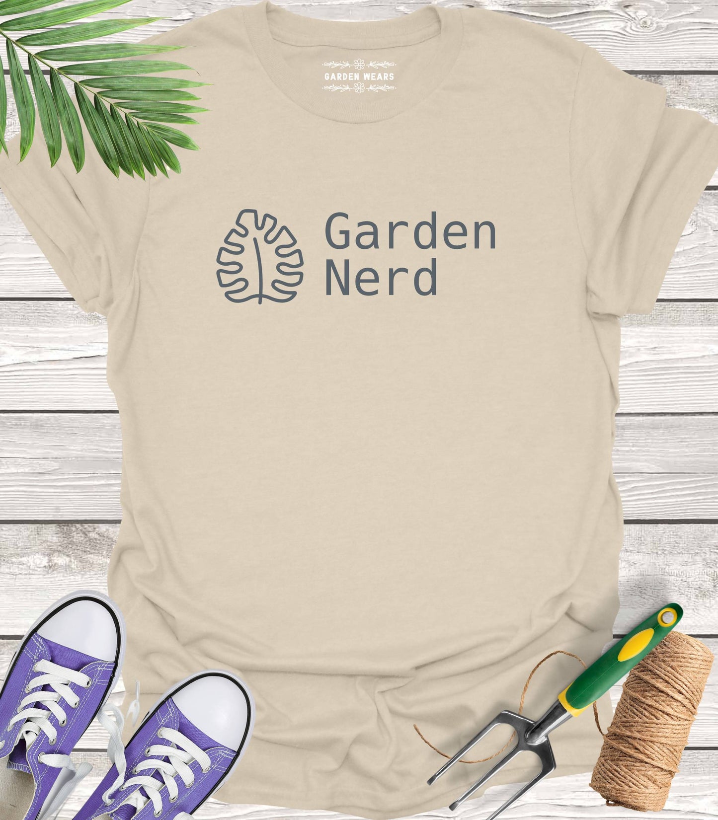 Unisex 100% Cotton T-shirt, Garden Nerd