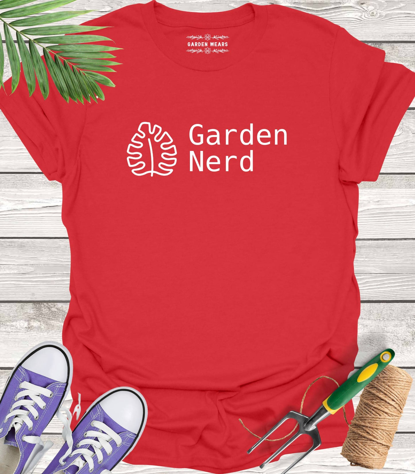Unisex 100% Cotton T-shirt, Garden Nerd