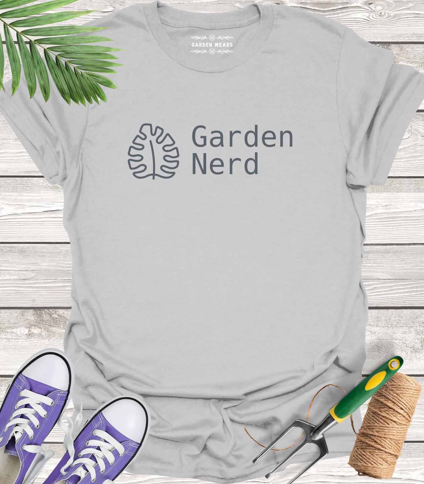 Unisex 100% Cotton T-shirt, Garden Nerd