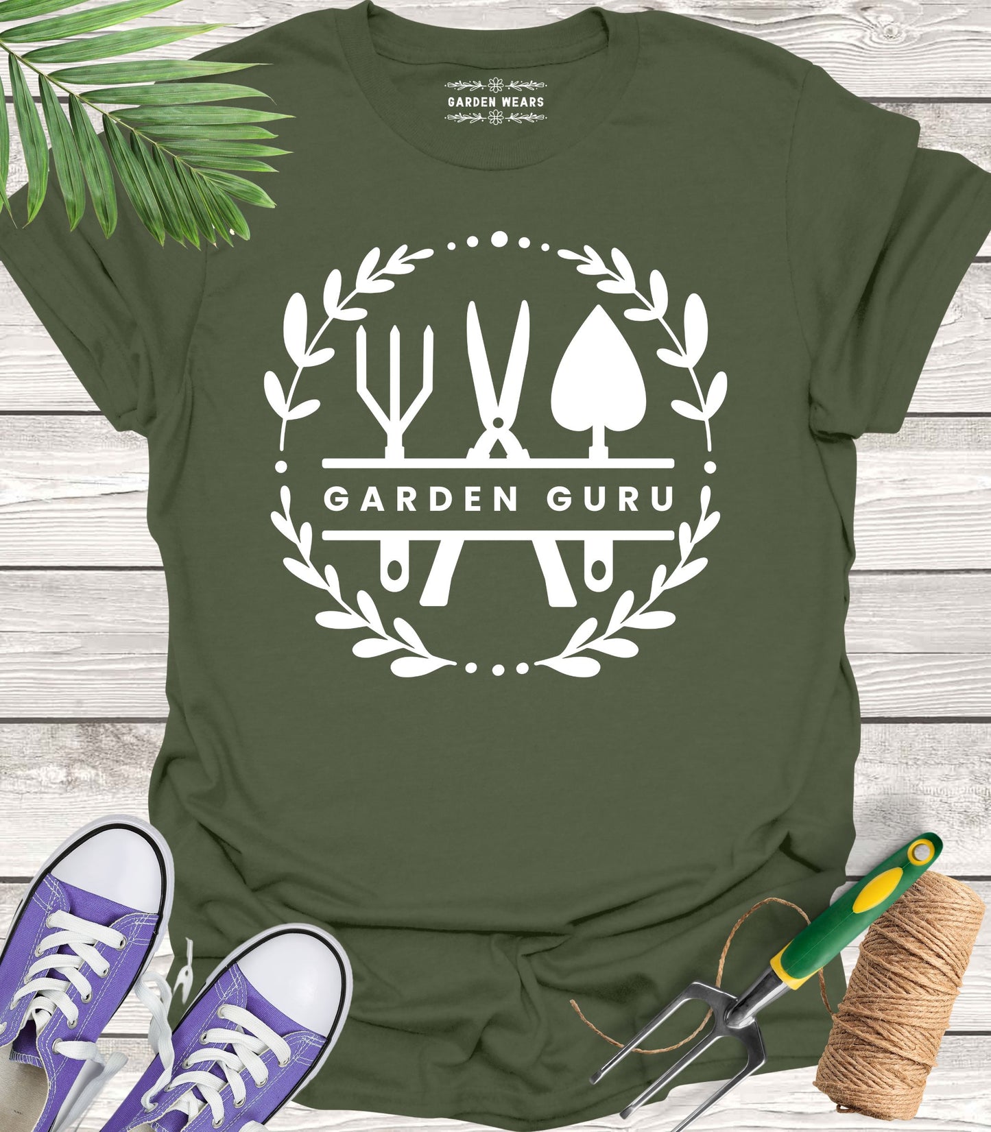 Unisex 100% Cotton T-shirt, Garden Guru