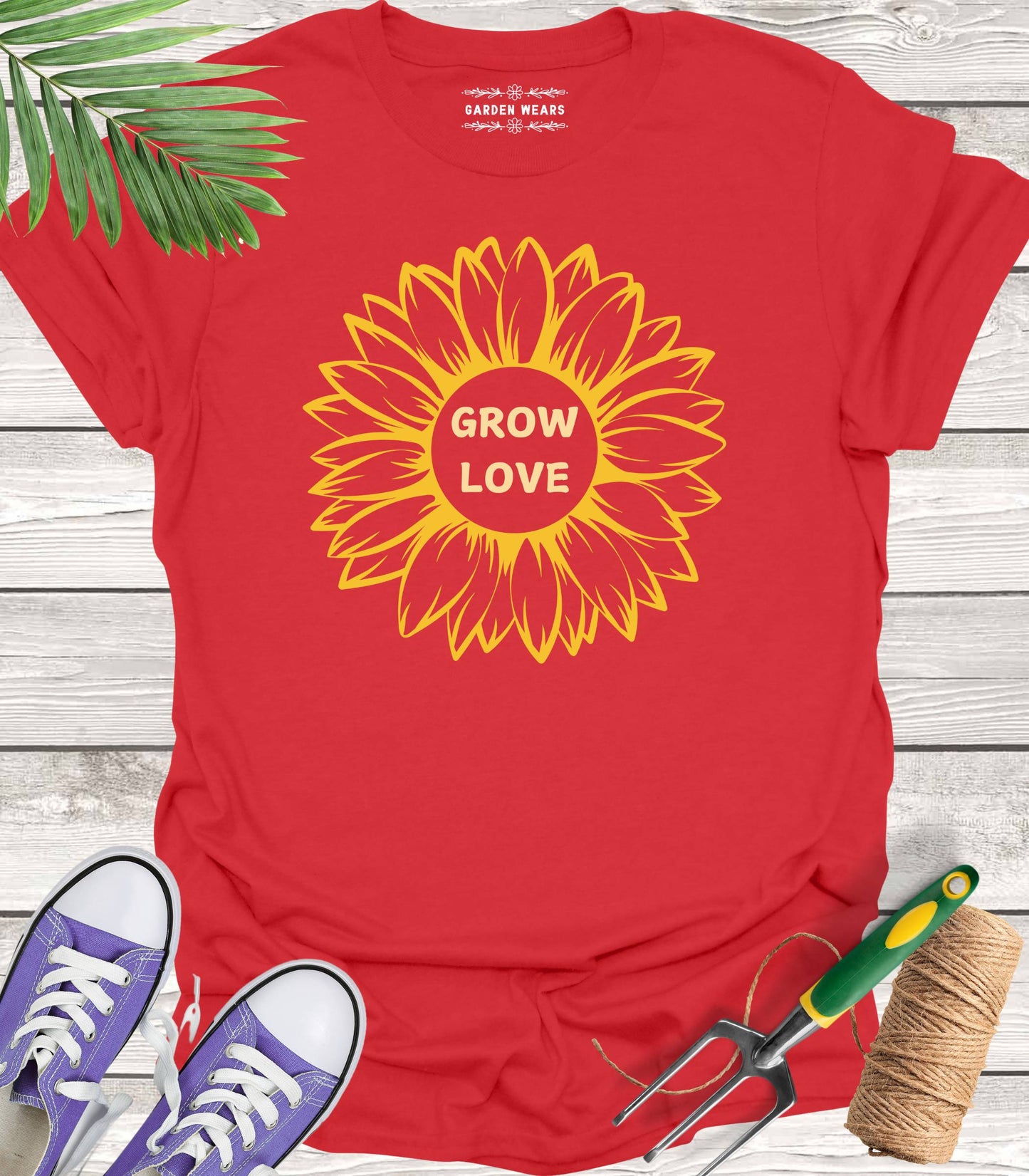 Unisex 100% Cotton T-shirt, Grow Love
