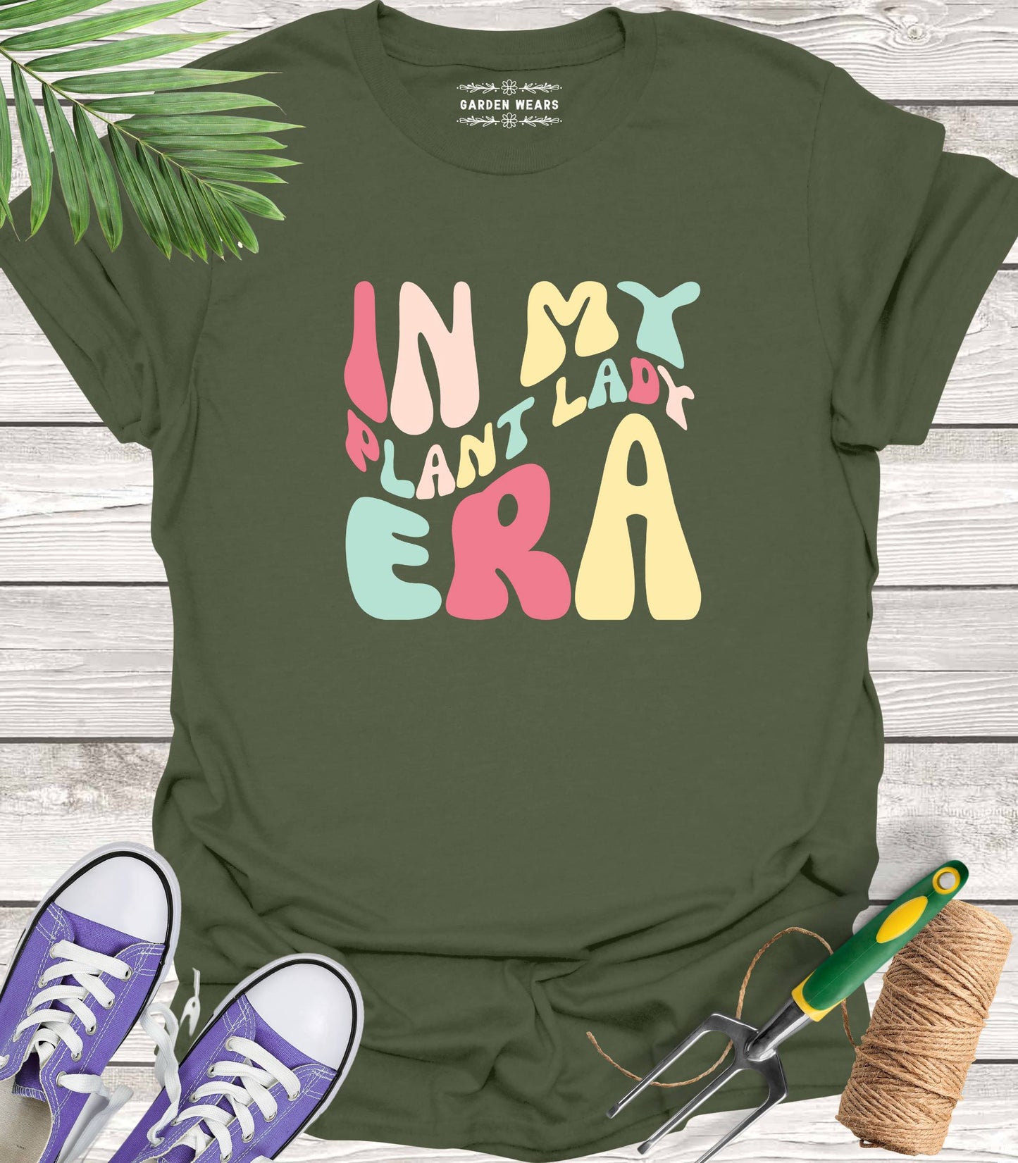 Unisex 100% Cotton T-shirt, In My Plant Lady Era