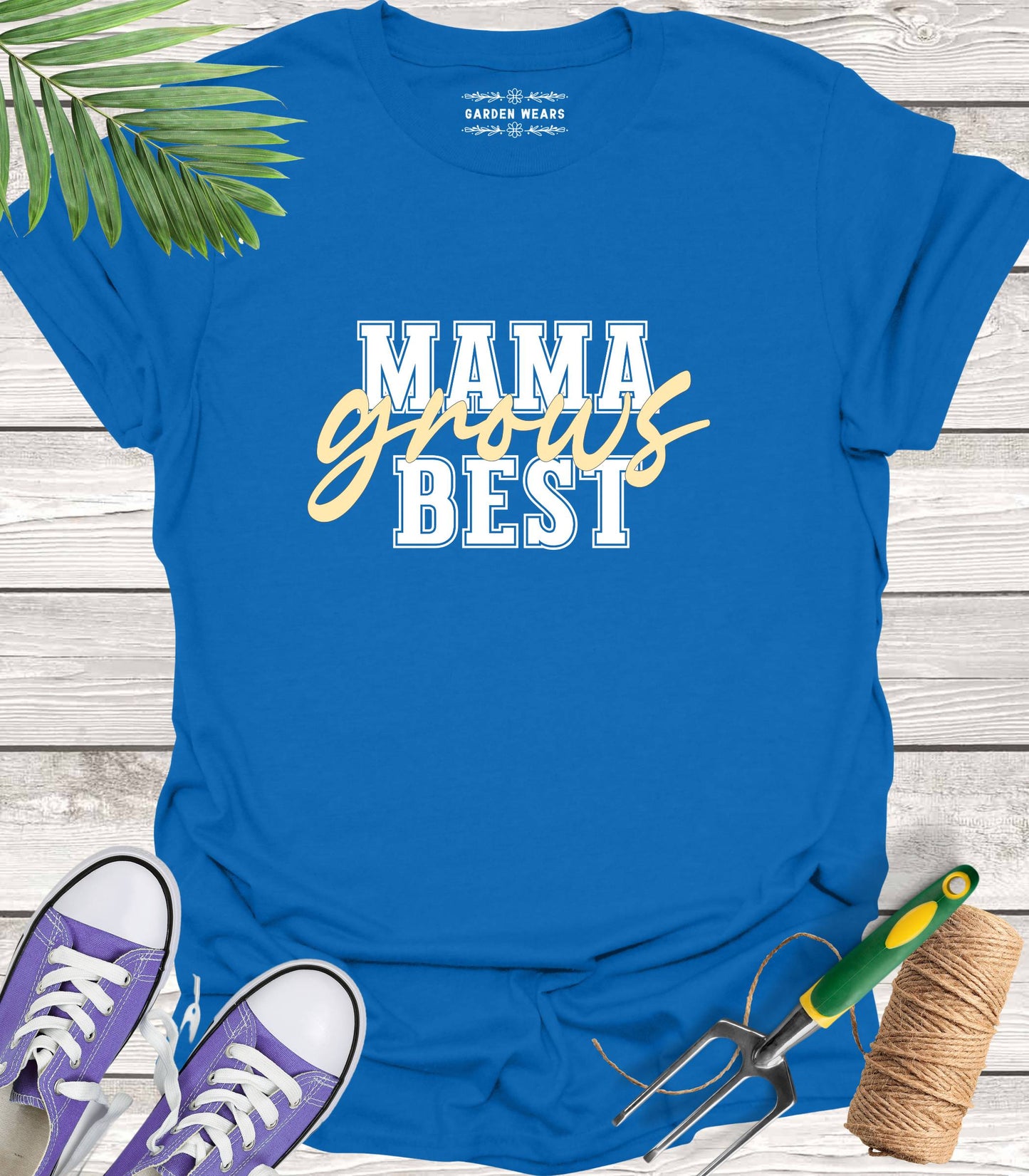 Unisex 100% Cotton T-shirt, Mama Grows Best