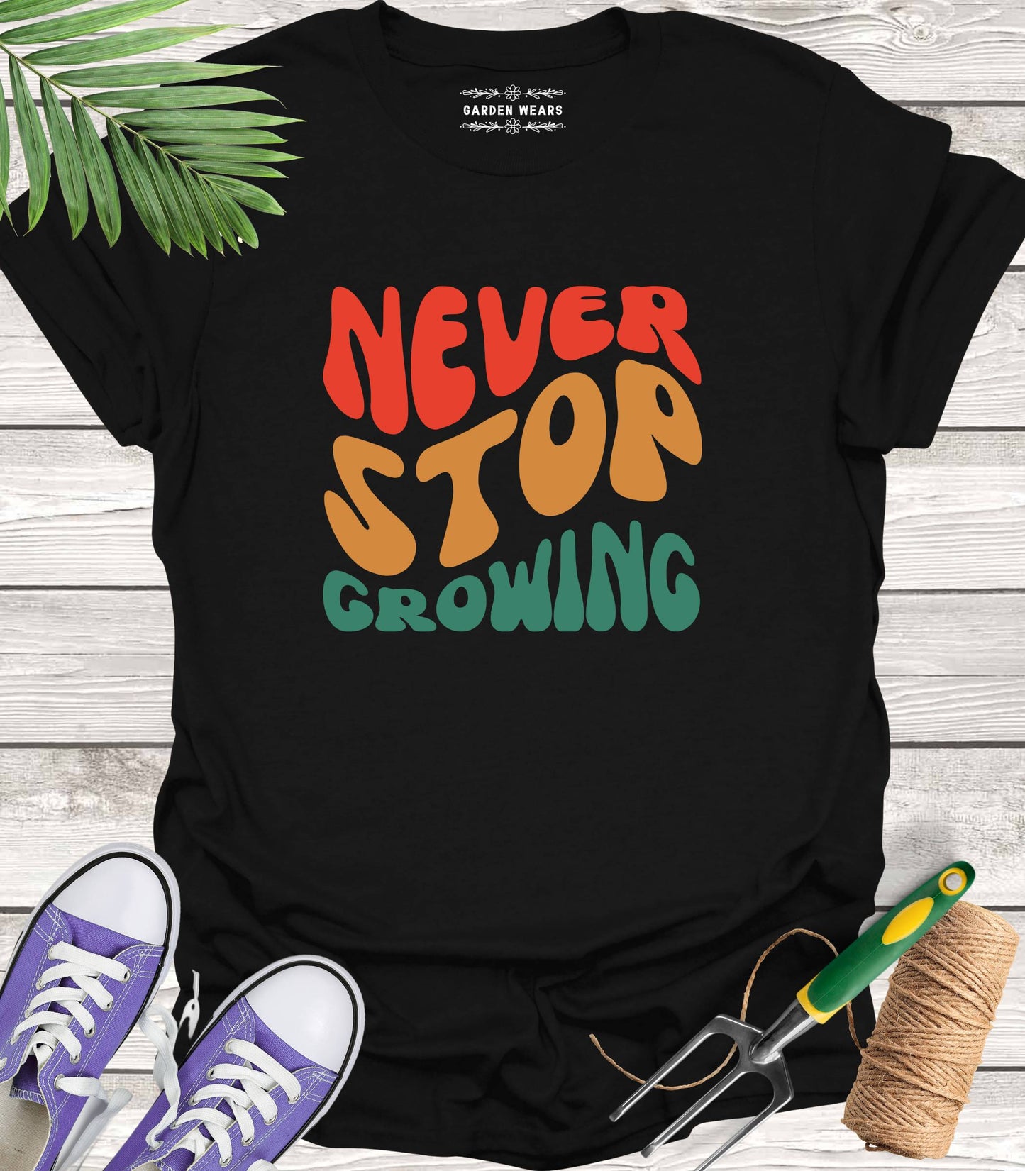 Unisex 100% Cotton T-shirt, Never Stop Growing
