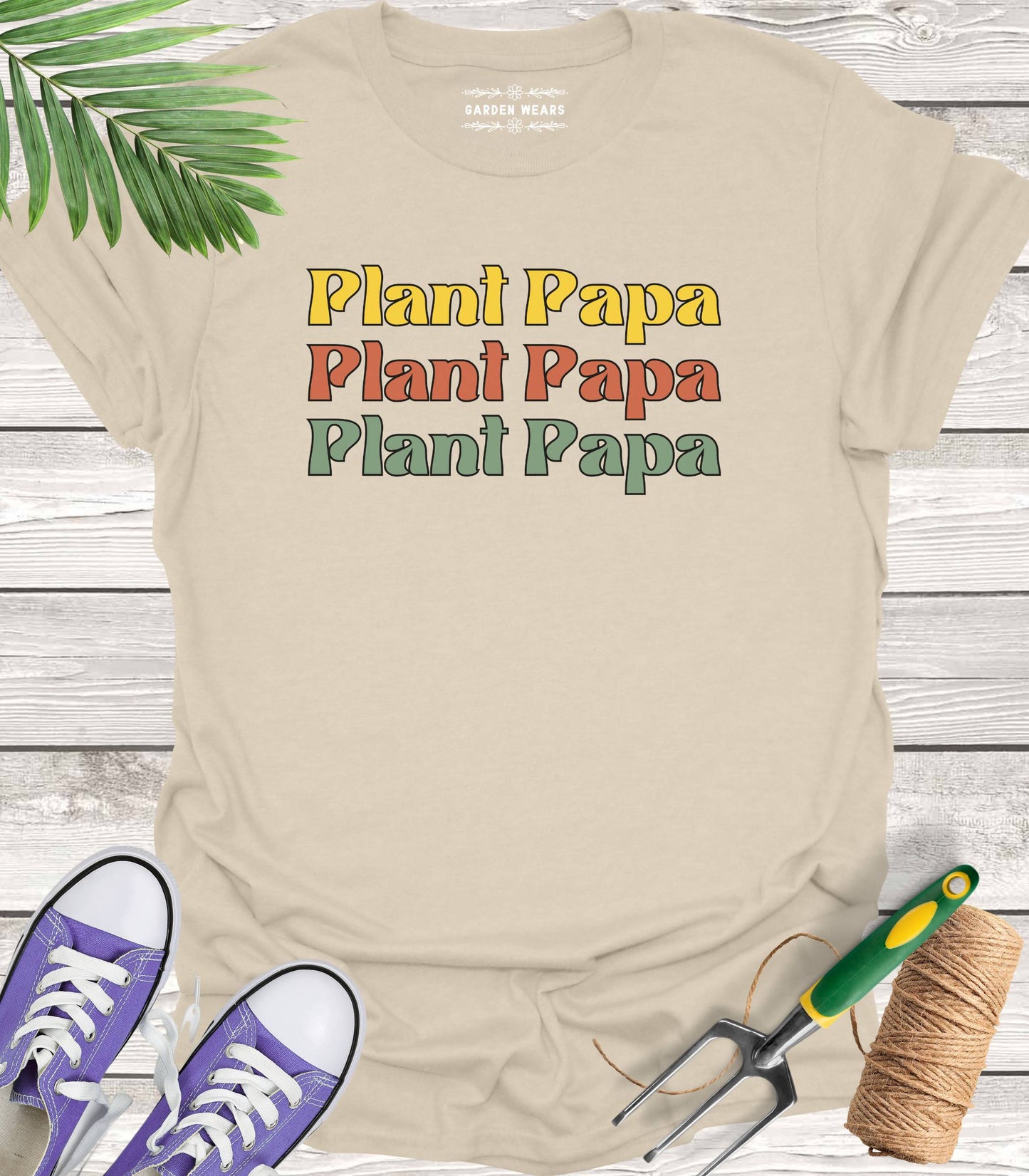 Unisex 100% Cotton T-shirt, Plant Papa