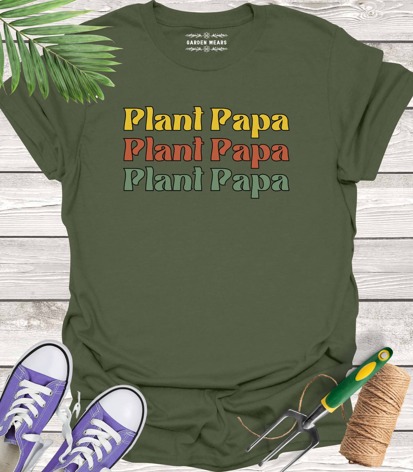 Unisex 100% Cotton T-shirt, Plant Papa