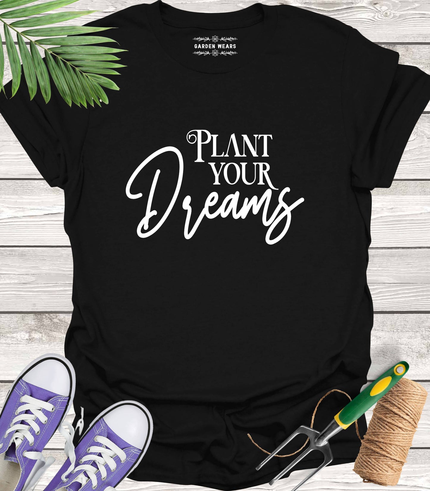 Unisex 100% Cotton T-shirt, Plant Your Dreams
