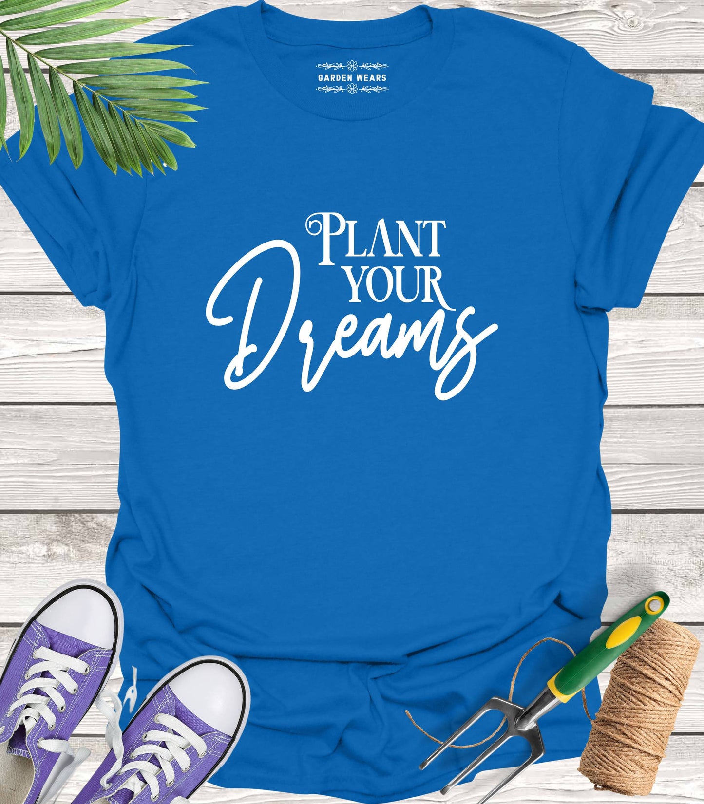 Unisex 100% Cotton T-shirt, Plant Your Dreams