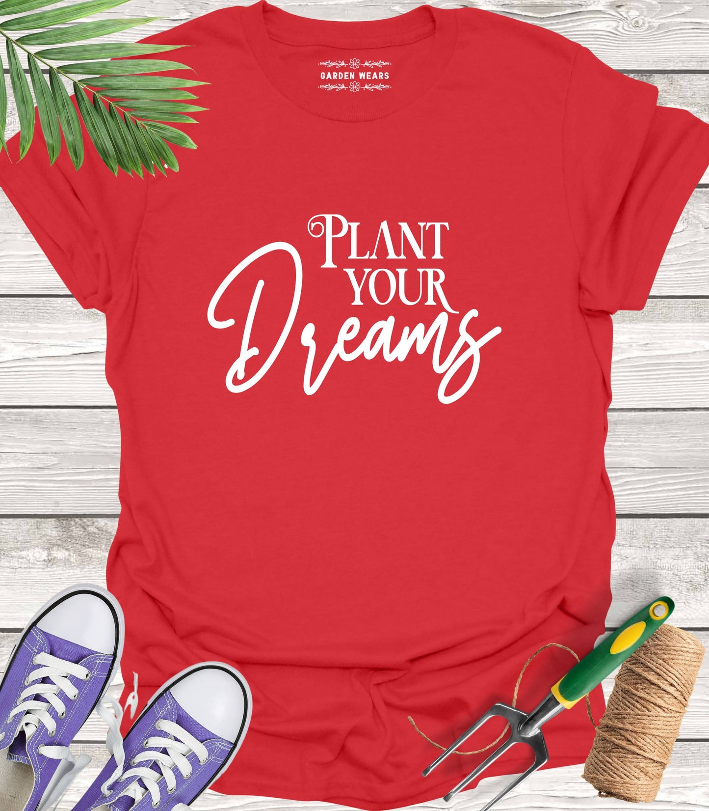 Unisex 100% Cotton T-shirt, Plant Your Dreams