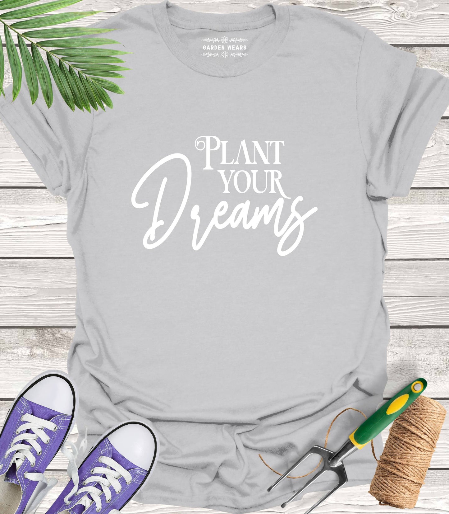 Unisex 100% Cotton T-shirt, Plant Your Dreams