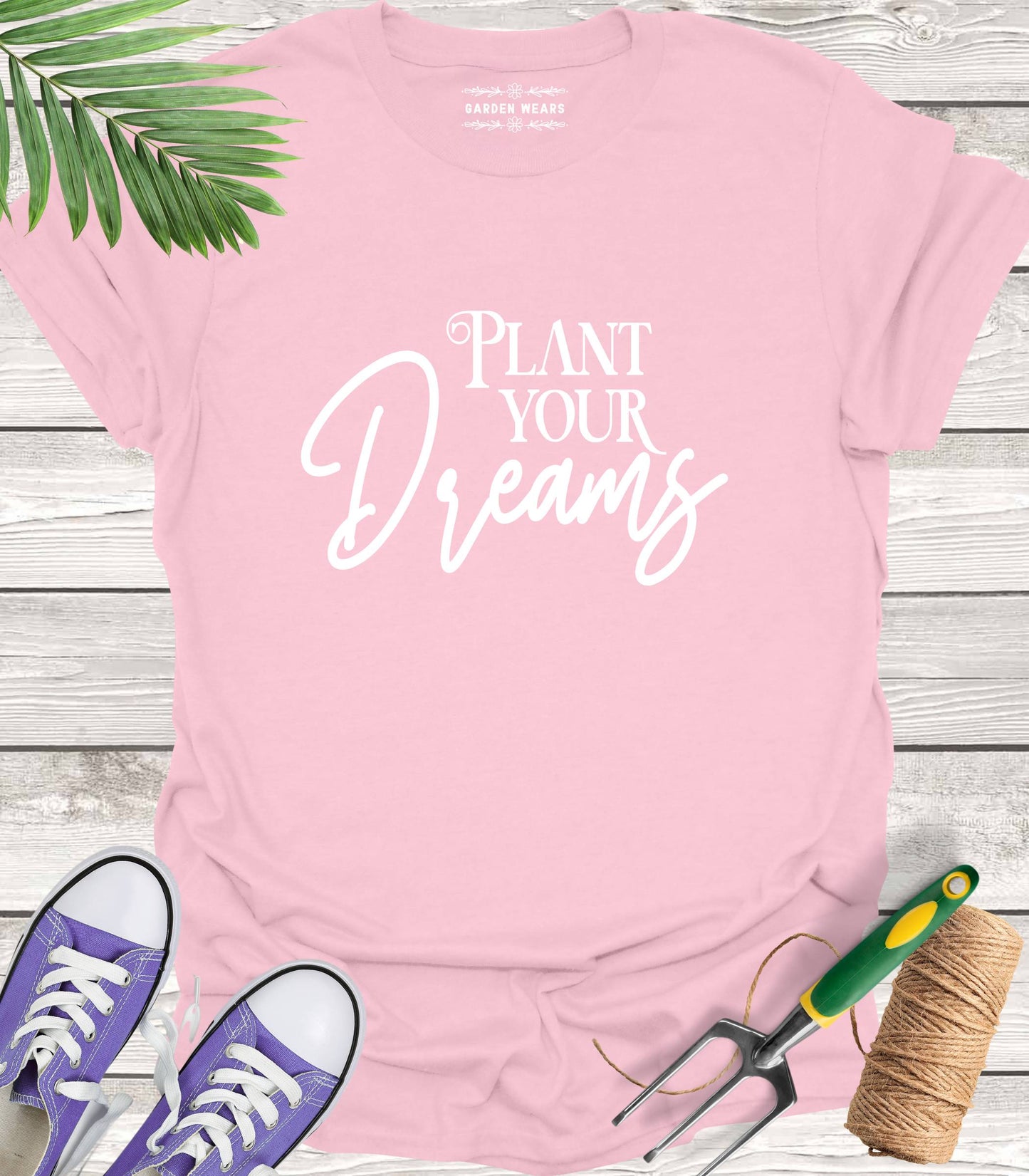 Unisex 100% Cotton T-shirt, Plant Your Dreams