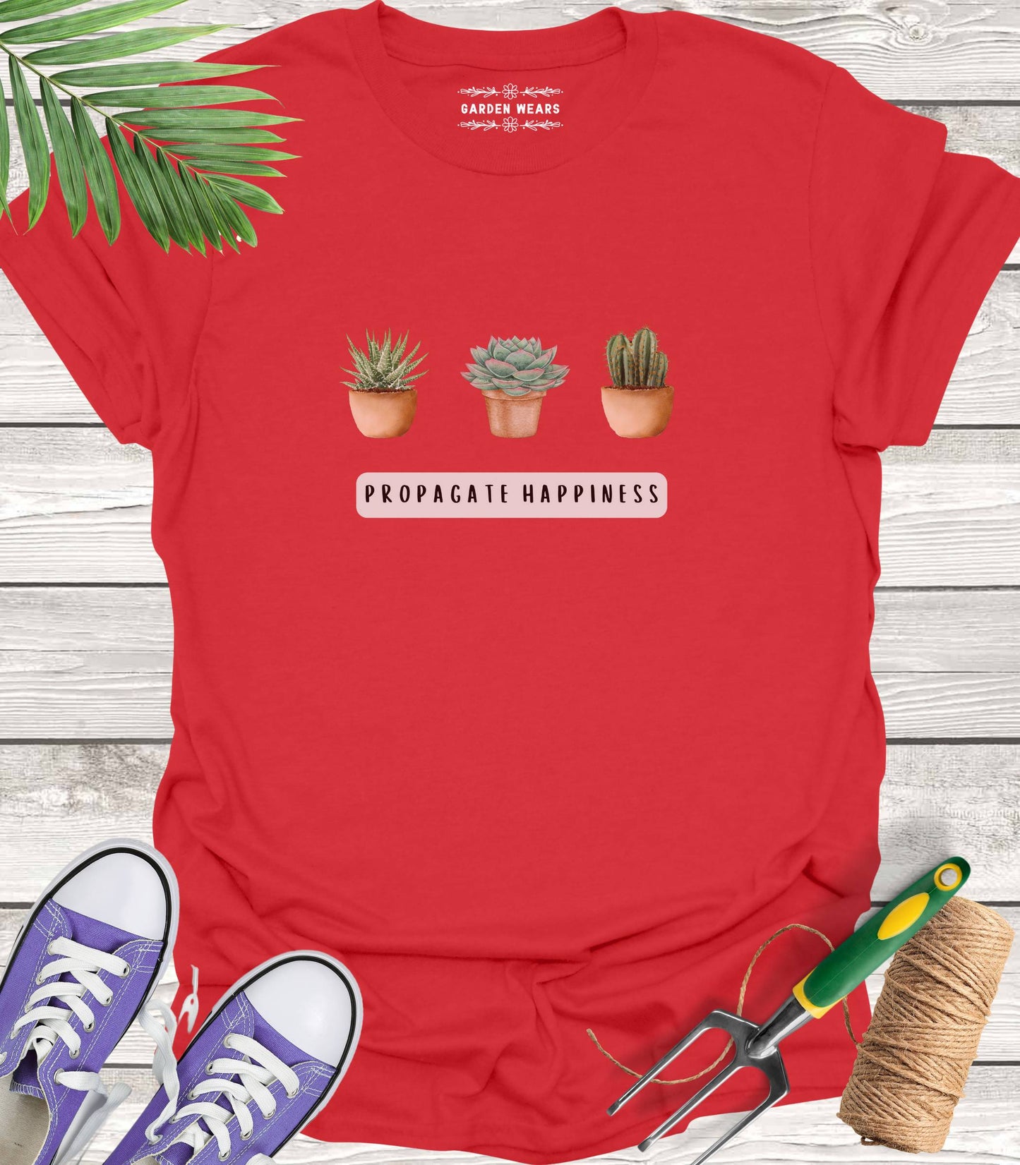 Unisex 100% Cotton T-shirt, Propagate Happiness