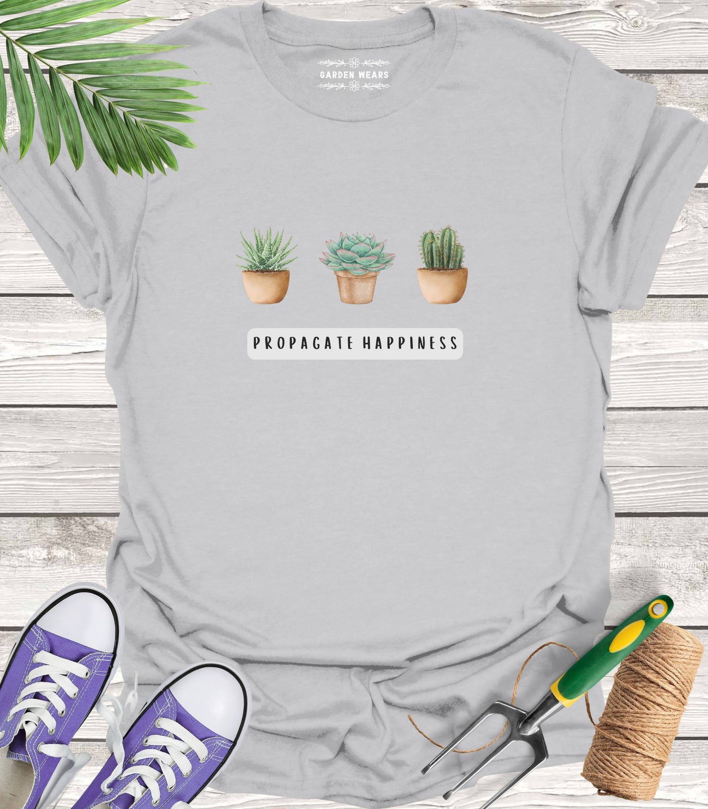 Unisex 100% Cotton T-shirt, Propagate Happiness