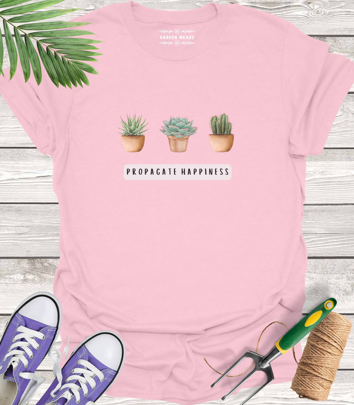 Unisex 100% Cotton T-shirt, Propagate Happiness