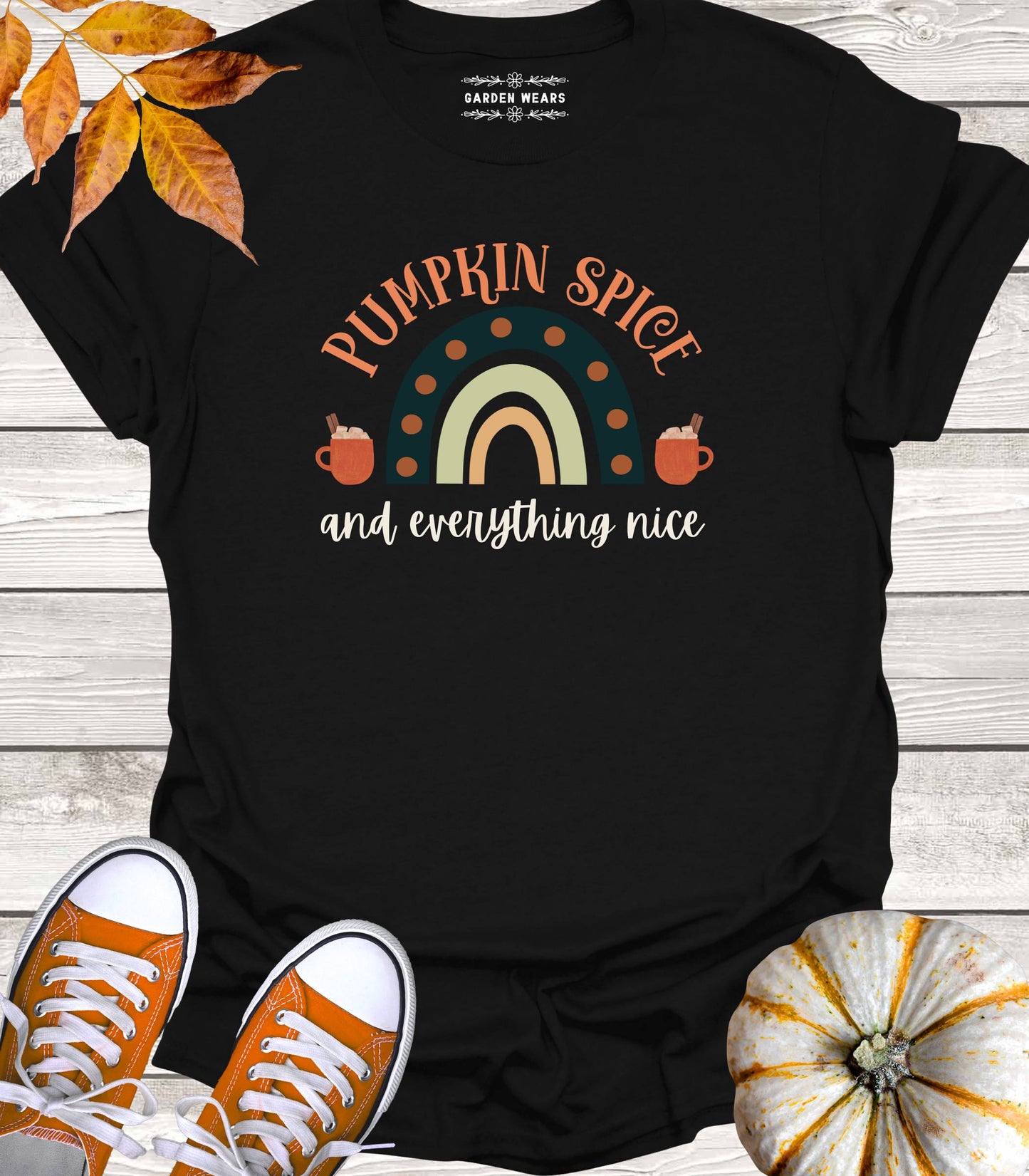 Unisex 100% Cotton T-shirt, Pumpkin Spice & Everything Nice