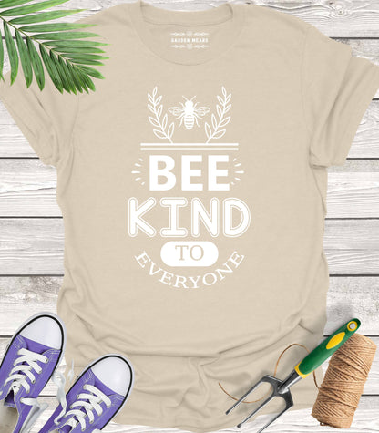 Unisex 100% Cotton T-shirt,  Bee Kind To Everyone