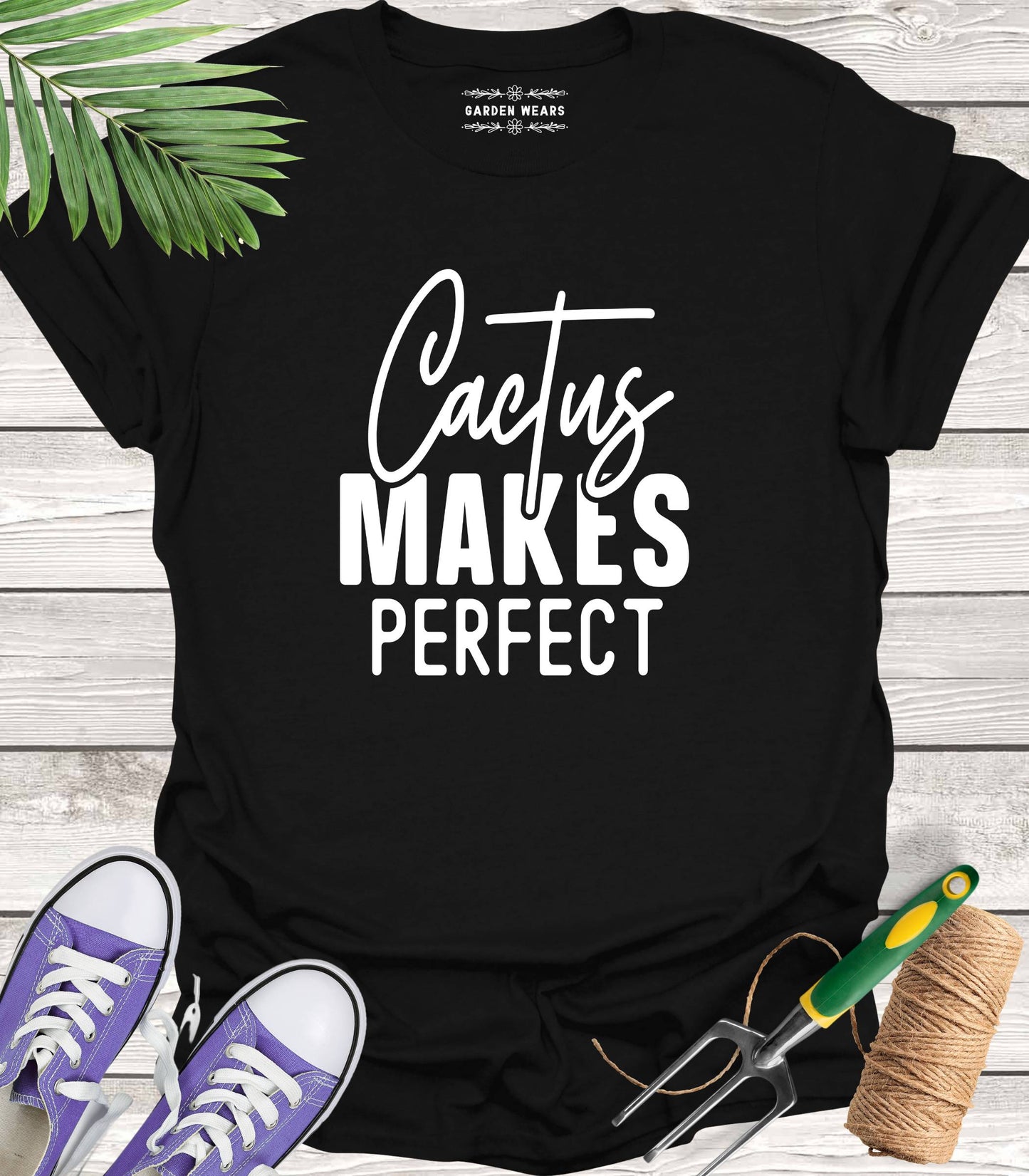 Unisex 100% Cotton T-shirt,  Cactus Makes Perfect