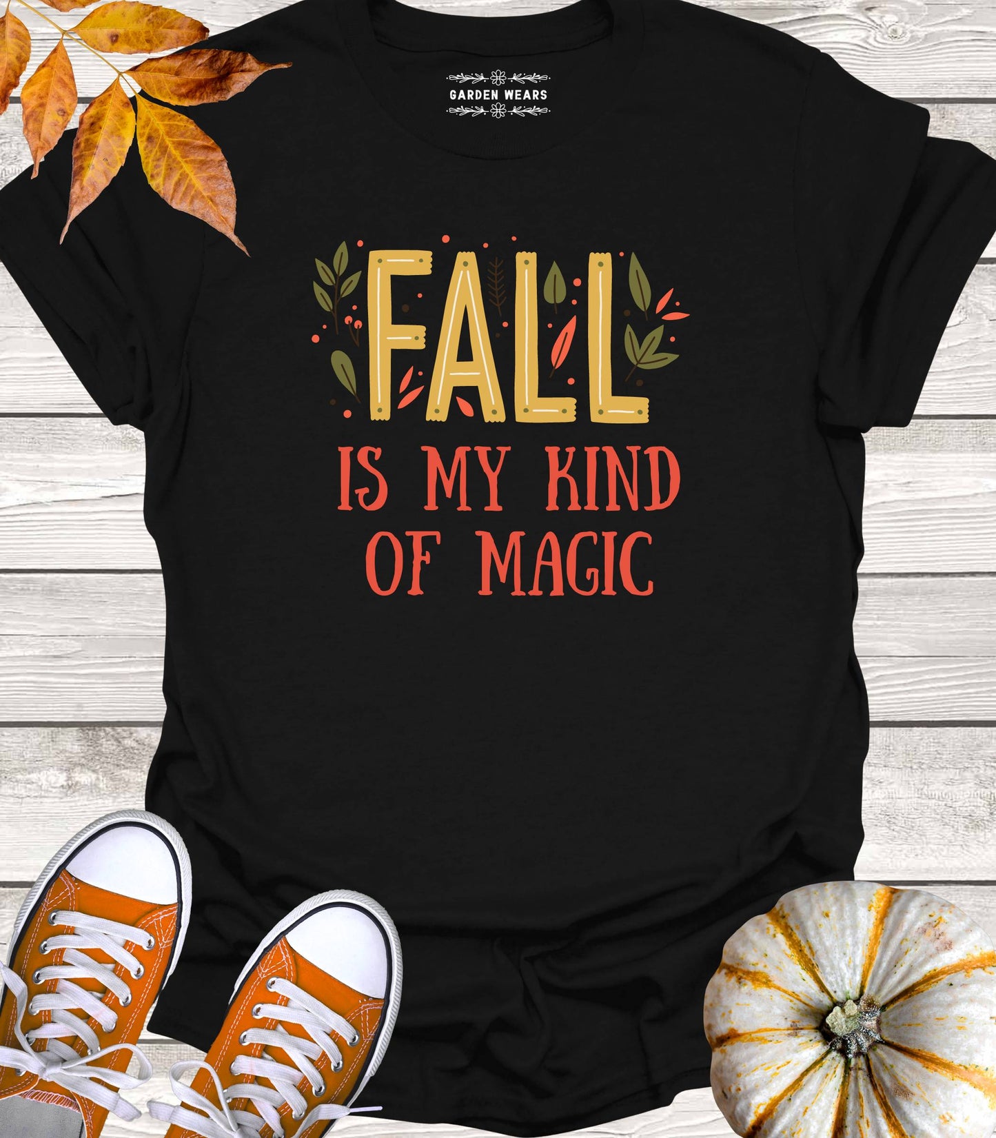 Unisex 100% Cotton T-shirt, Fall Is My Kind Of Magic