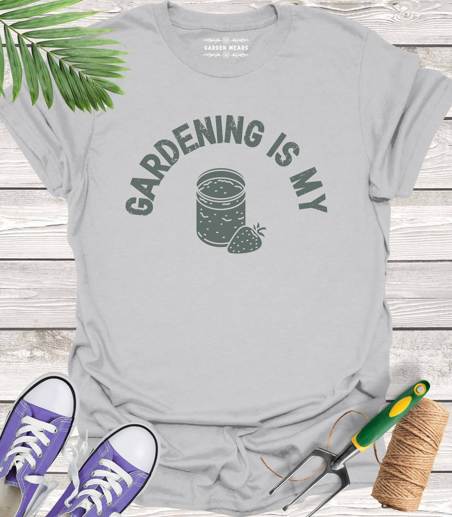 Unisex 100% Cotton T-shirt,  Gardening Is My Jam