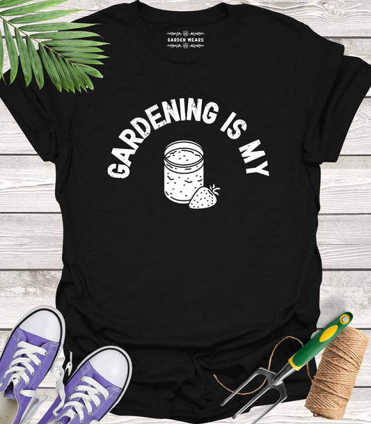 Unisex 100% Cotton T-shirt,  Gardening Is My Jam