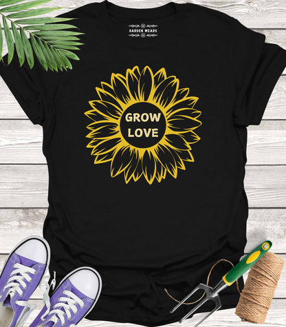 Unisex 100% Cotton T-shirt,  Grow Love