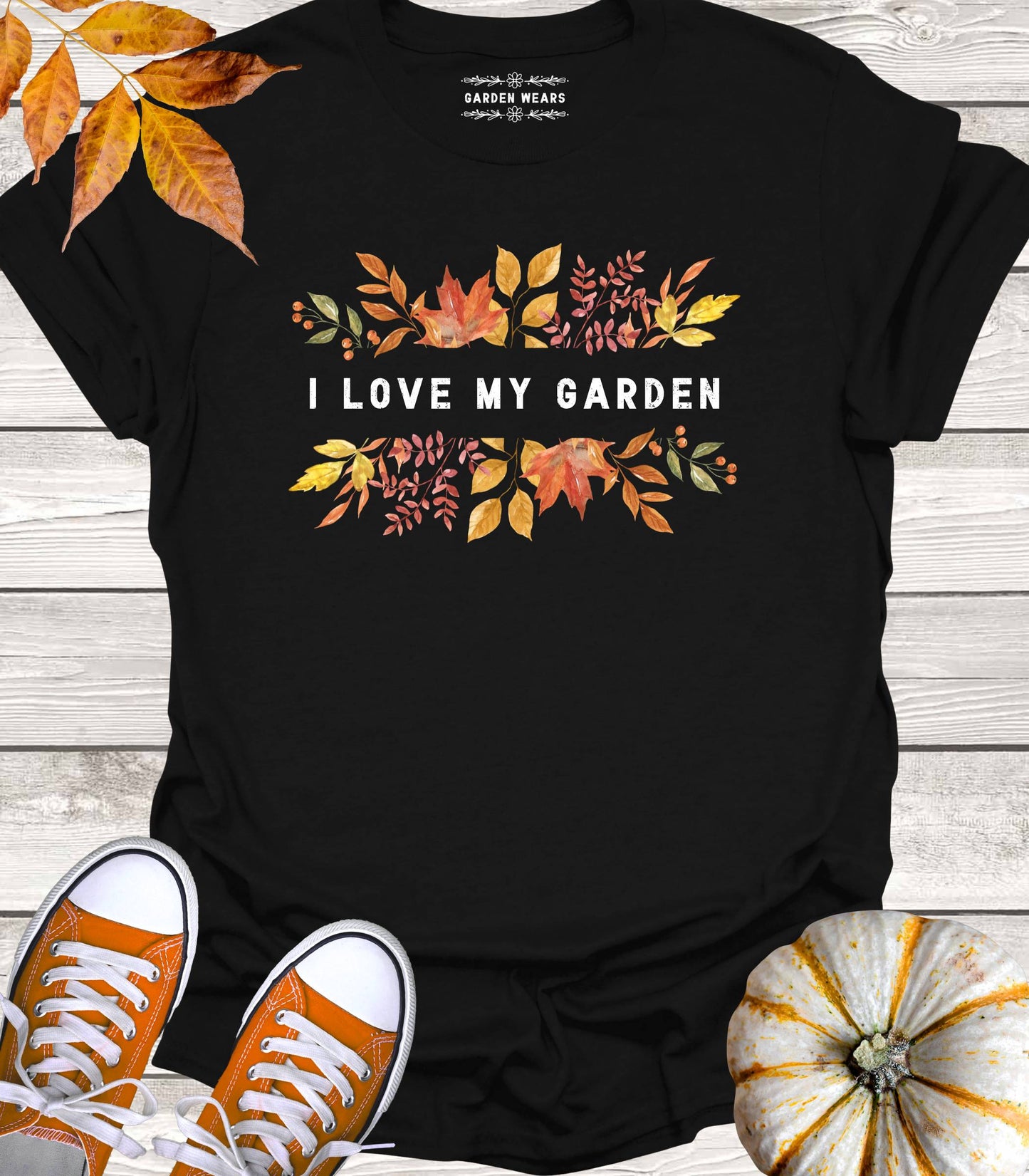 Unisex 100% Cotton T-shirt, I Love My Garden