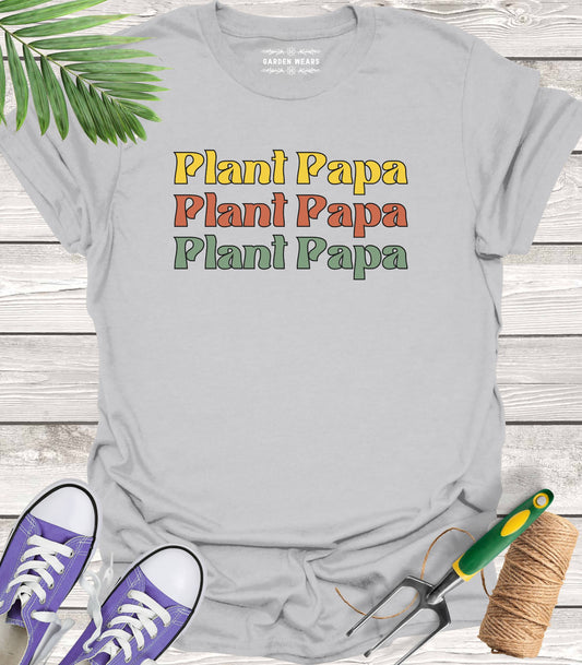 Unisex 100% Cotton T-shirt,  Plant Papa