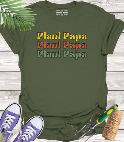 Unisex 100% Cotton T-shirt,  Plant Papa