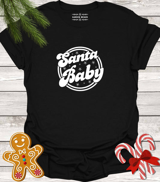 Unisex 100% Cotton T-shirt,  Santa Baby